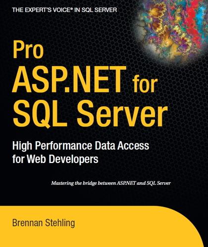 Pro ASP.NET for SQL Server