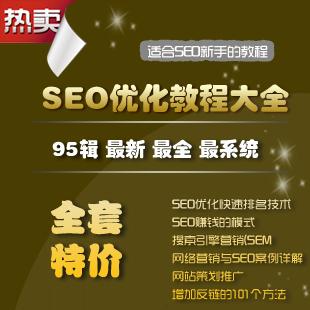 SEO视频教程95辑/百度排名/SEO/SEOWHY内部培训